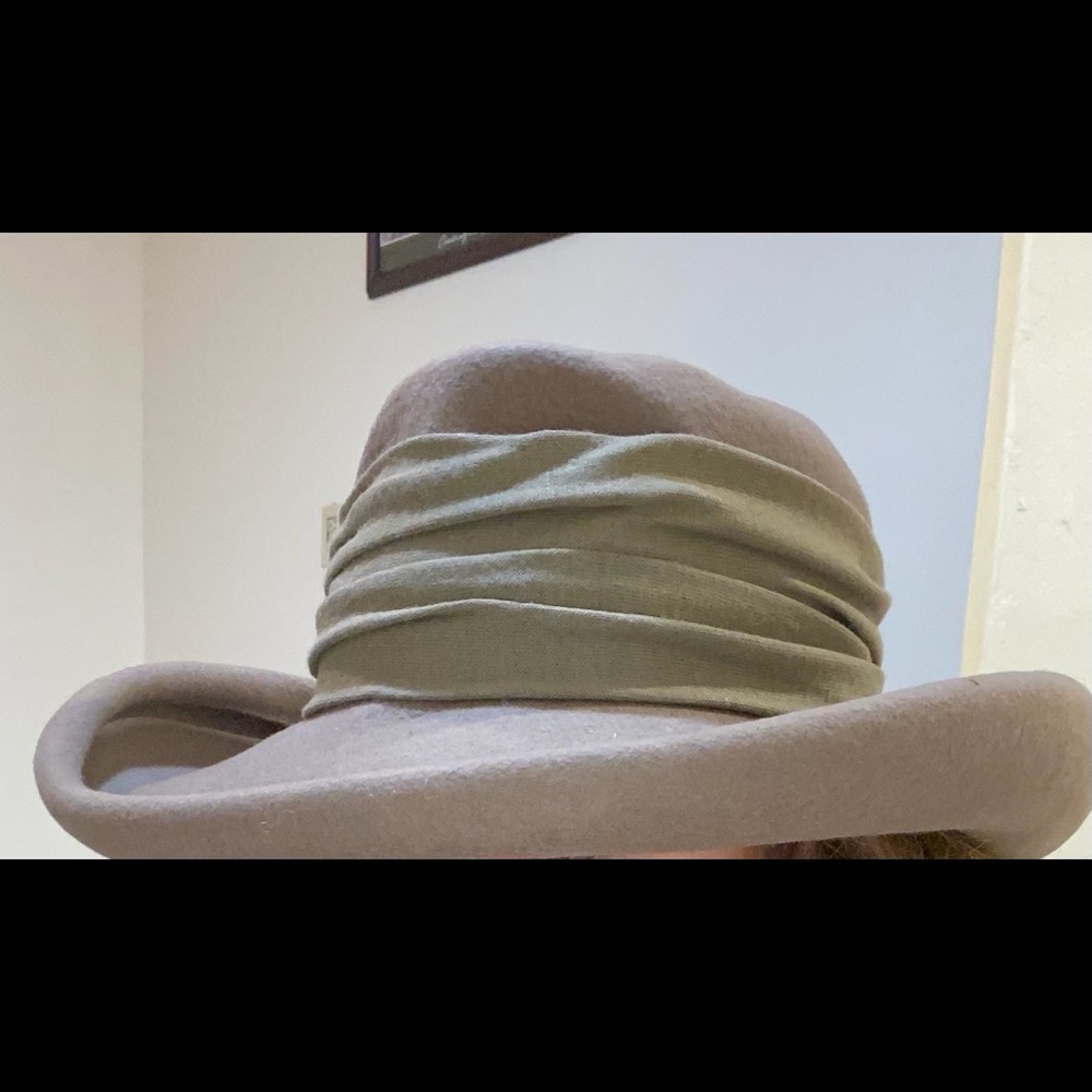 Bollman Hat (taupe color) One size fits all